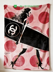 Chanel Throw Blankets